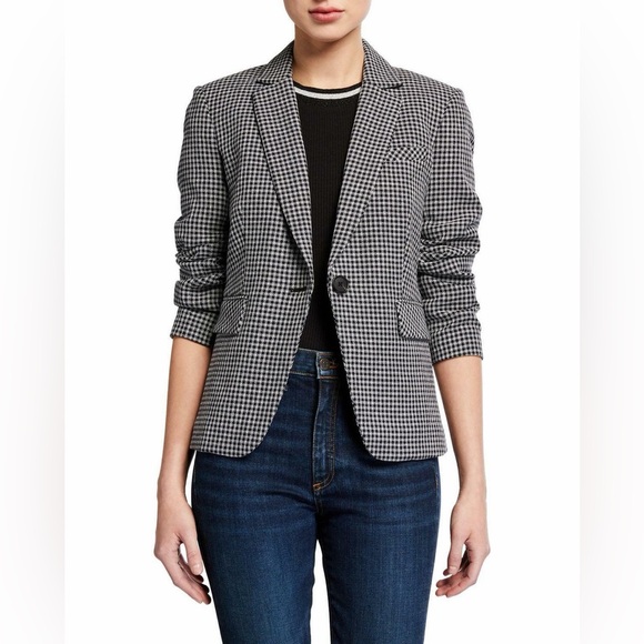 Veronica Beard Jackets & Blazers - Veronica Beard Schoolboy Jacket Blazer in Houndstooth Size 20